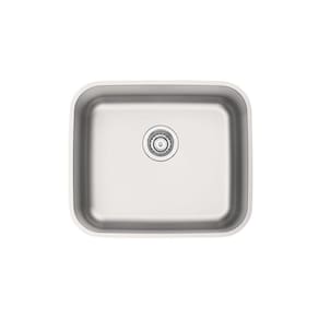 Cuba De Embutir Tramontina Dora 40 Bl R6 Em Aço Inox Acetinado Com Válvula 4 1/2