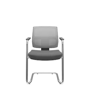 Cadeira Brizza Aproximação S Cinza - Estilo e Conforto