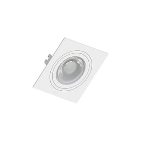 Spot De Embutir Plano Save Energy Mr16 Gu10 Bivolt Branco