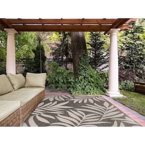 Tapete Varandas 200x290cm Folhagem Tapetes São Carlos Folhagem