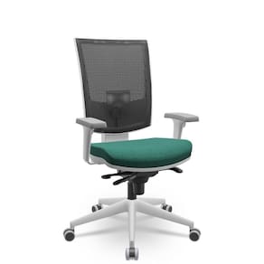 Cadeira Flash Cinza Assento Verde - Design Moderno