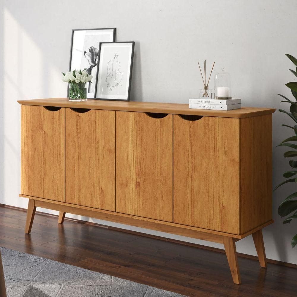 Buffet Com 4 Portas Capela Cinamomo