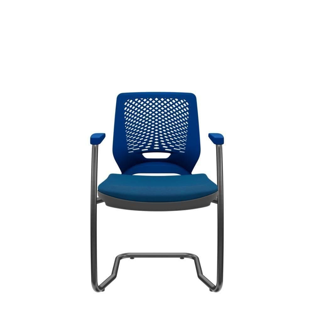 Cadeira Beezi Aproximação S Poliéster Azul