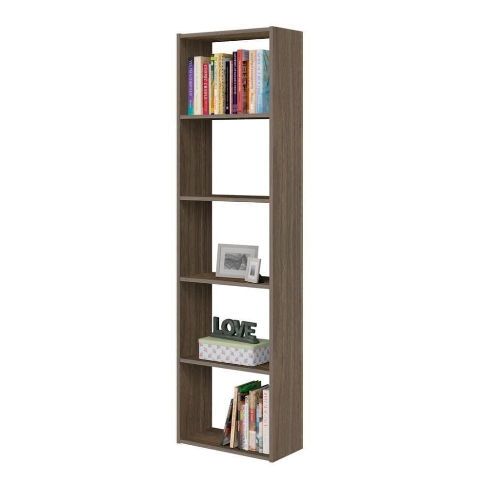 Estante Com 4 Prateleiras Boss Marrom