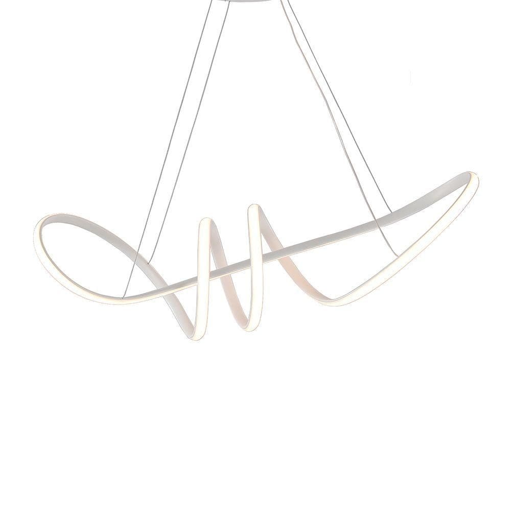 Lustre Pendente Skylight Strip 3020 Led Bivolt Branco