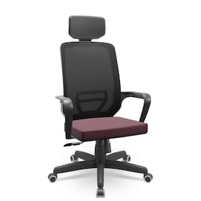 Cadeira Adrix Facto Dunas Bordô - Conforto e Design Moderno