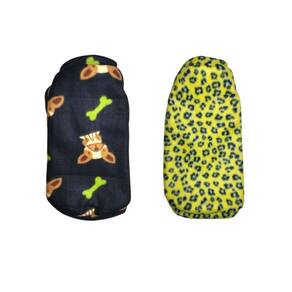 Kit 2 Roupas Para Cães Suéter De Inverno G Preto e Amarelo