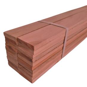 40 Ripas Sarrafos Eucalipto 1x5x100cm Aplainado Artesanato