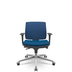Cadeira Brizza Soft Executiva Azul - Conforto e Sofisticação