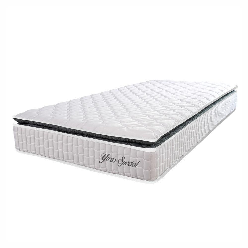 Colchão Solteiro Hellen Yaris Special Molas 0,88x1,88x0,23 Branco