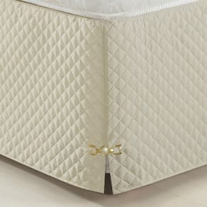 Saia Para Cama Box Solteiro Veneza Palha