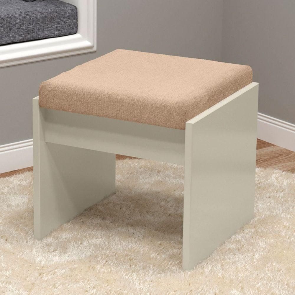 Banco Amofadado Versatil Giovana Off White