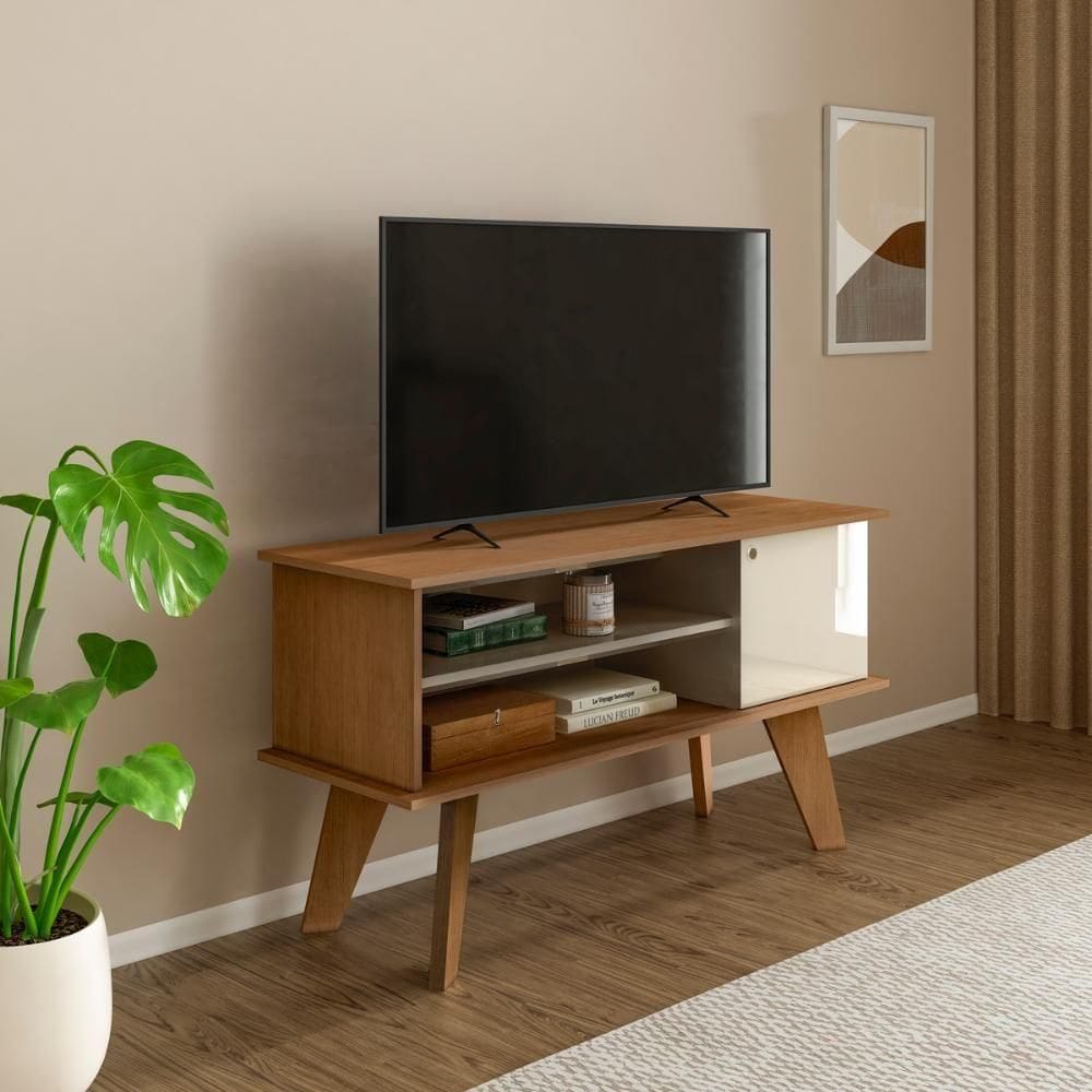 Rack Para Tv Frankfurt Cinamomo Off White