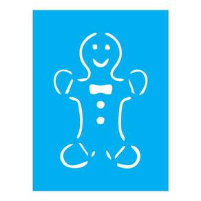 Stencil Tamako Biscoito Natal - 15X20Cm - Ref A3262