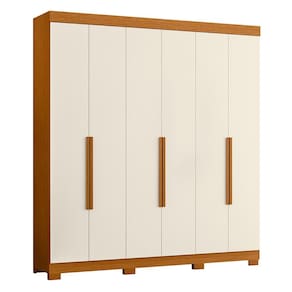 Guarda Roupa Casal Vinci 6 Portas - Móveis Albatroz