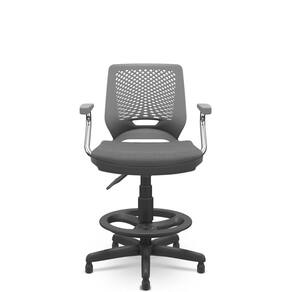 Cadeira Beezi Caixa Poliester Cinza Standard