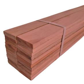 30 Ripas Sarrafos Eucalipto 1x5x50cm Aplainado Artesanato