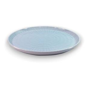 Prato De Mesa Linha Psicodélica Azul 27Cm - Ad.