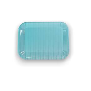 Travessa Retangular Linha Psicodélica Tiffany 20,5Cm - Ad