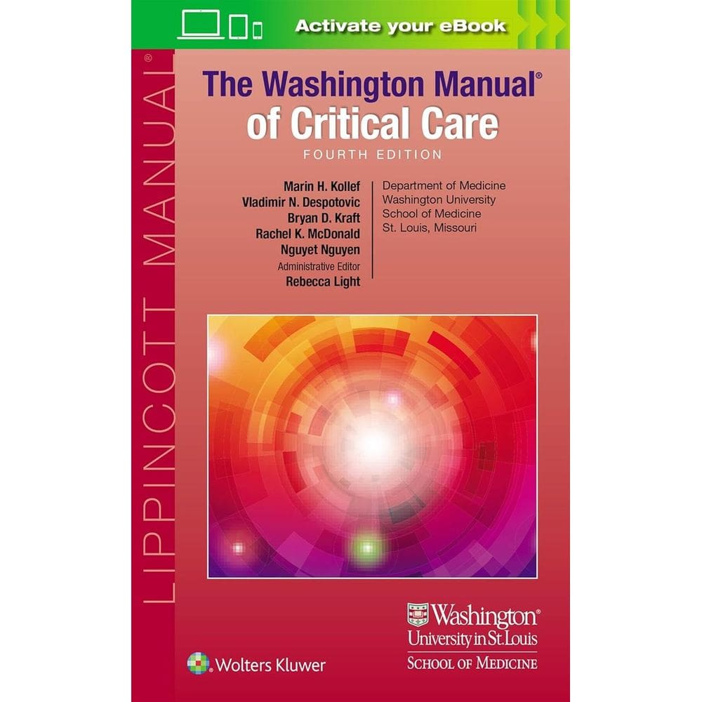 The Washington Manual Of Critical Care