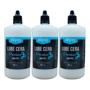 Óleo Lubrificante Algoo Cera Seco Ptfe 600Ml Correntes Bike