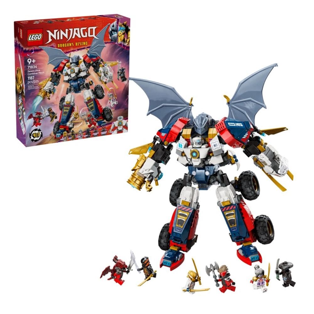 Lego Ninjago Robô Ultra Combinador do Zane 71834
