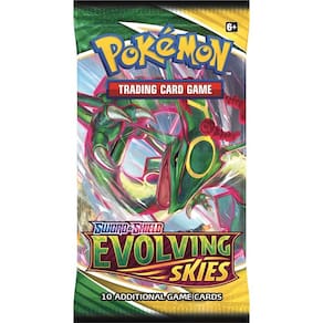 Pacote Booster Pokémon TCG Sword & Shield Evolving Skies