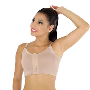 Sutiã - Alça Fina Fecho Frontal Tamanho M Nude