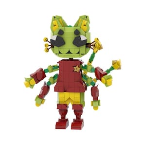 Boneco de ação Building Block Toy IVVTNHZ Regretevator Horror