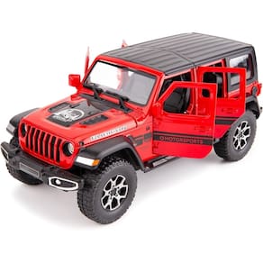 Carro de brinquedo Diecast BDTCTK Off-Road de 7 portas para Wrangler 1/22 Sca