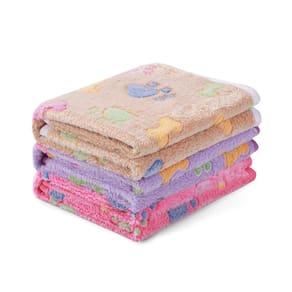 Cobertor para animais de estimação Luciphia Super Soft Fluffy Bone Pattern