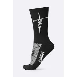 Meia HUPI Jesus Preto/Branco Plus (42 a 46)