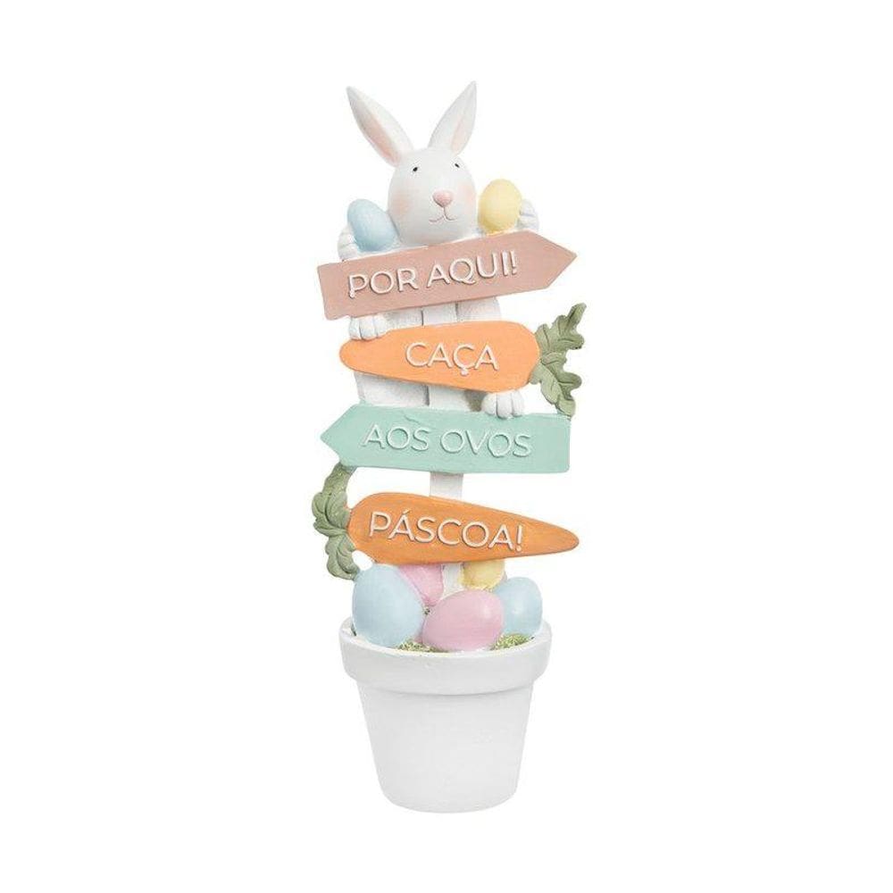 Adorno Vaso Placas Home Style Rose 13 cm