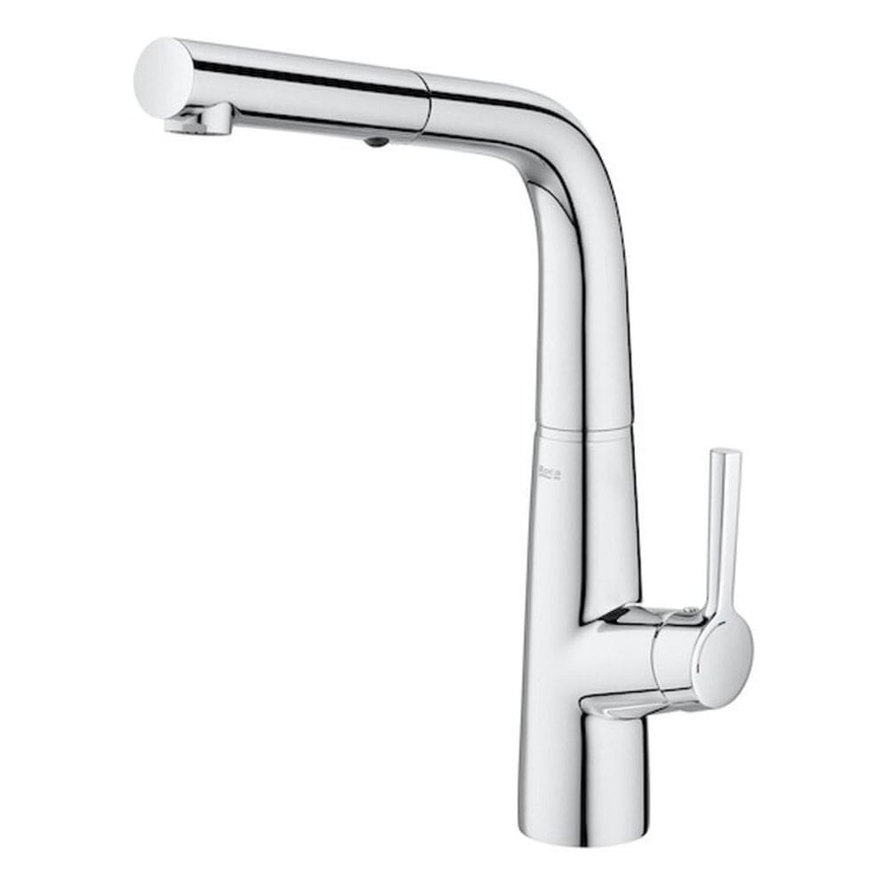 Kit com 2 Monocomando para Cozinha de Mesa Bica Extraível 90° com 2 Funções Syra Cromado