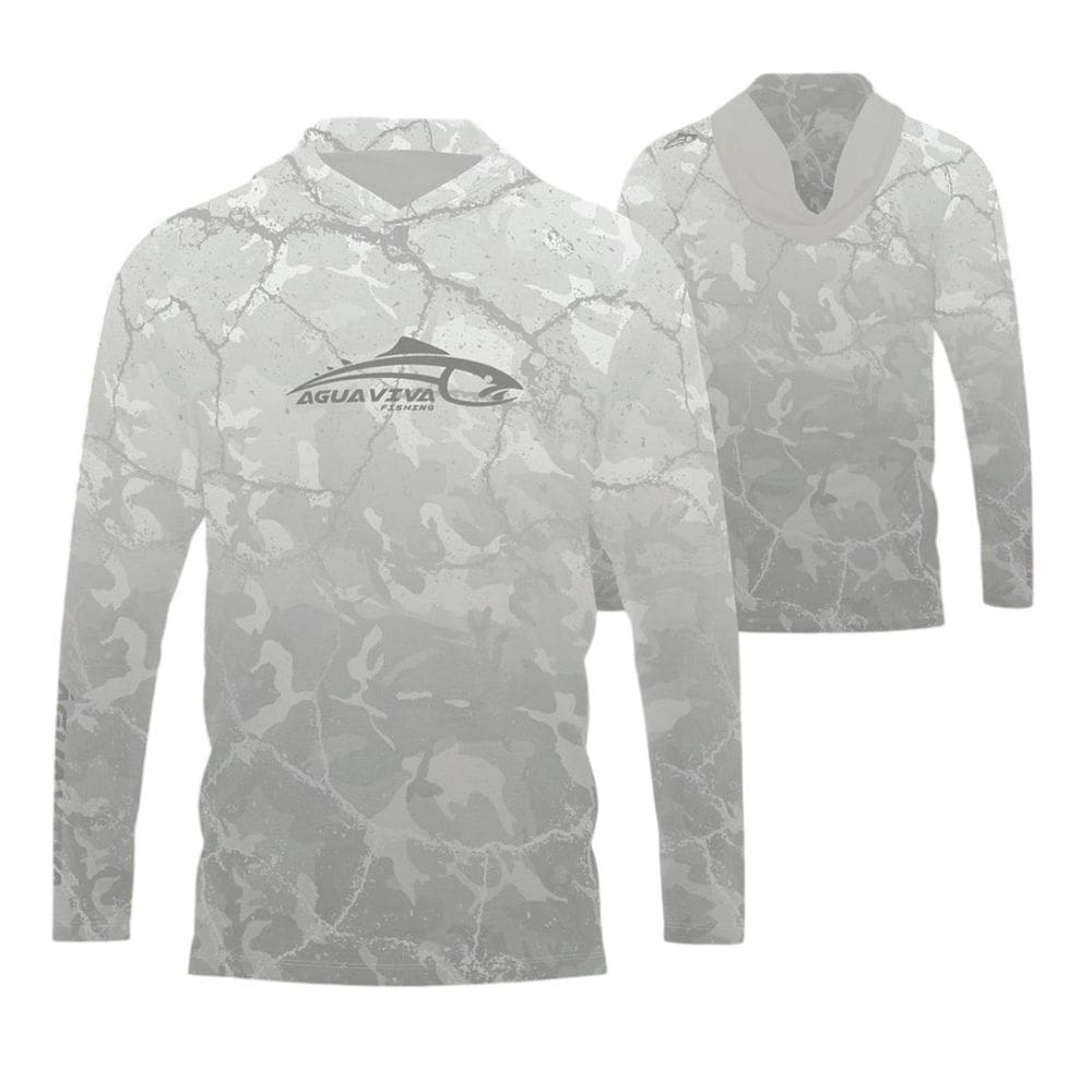 Camiseta Esportiva Com Capuz Lake Patrol Água Viva Fishing Pesca FPS 50+ 23018