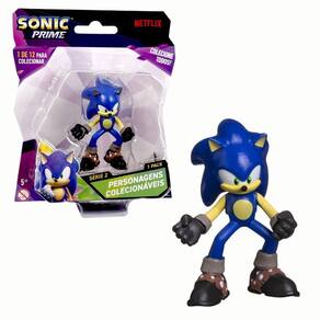 Sonic Prime Boneco Colecionável Sonic Moderno - Candide