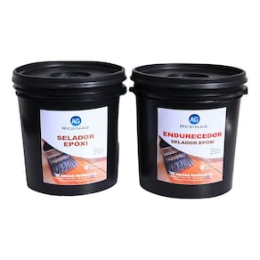 Kit Resina Selador Epóxi + Endurecedor Para Madeira 14 Kg