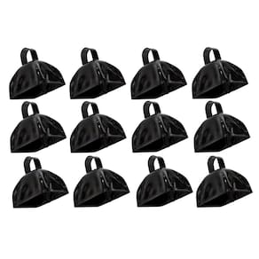 Pacote Cowbells Rhode Island Novelty Metal Black de 3 polegadas com 12