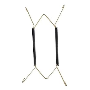 Suporte Gancho Mola Dourada Prato Decorativo 14 A 24cm