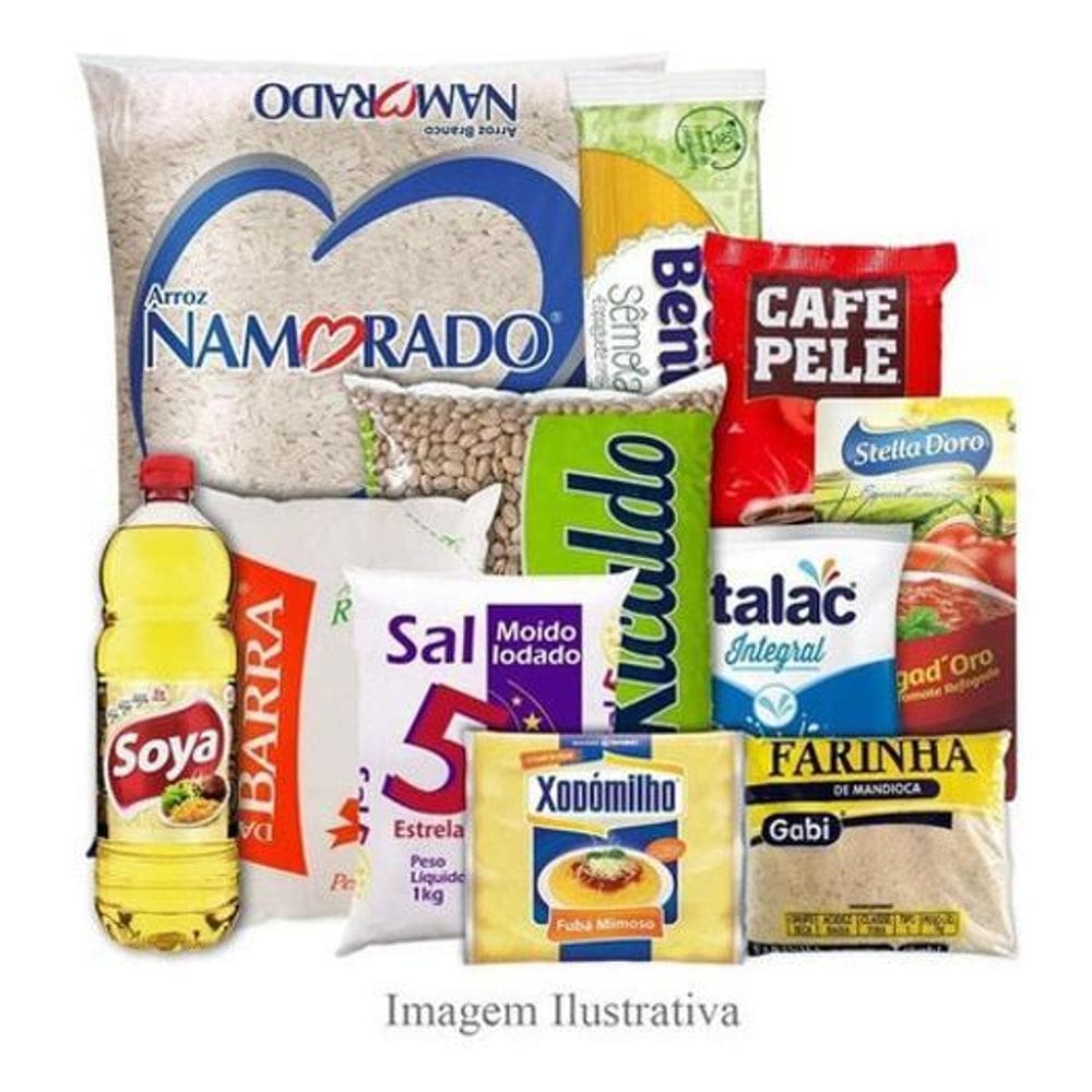 Cesta Básica De Alimentos - 11 Itens Essenciais Qualidade
