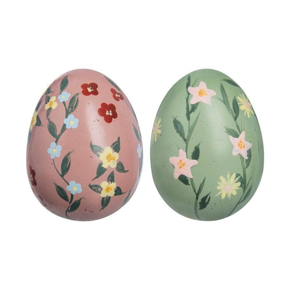 Jogo Adorno Home Style Ovos Hortensia