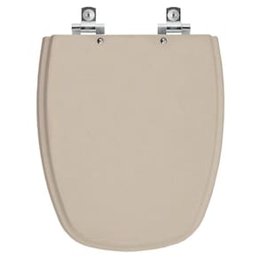 Assento Sanitário Soft Close Monte Carlo Bege Saara para vaso Deca