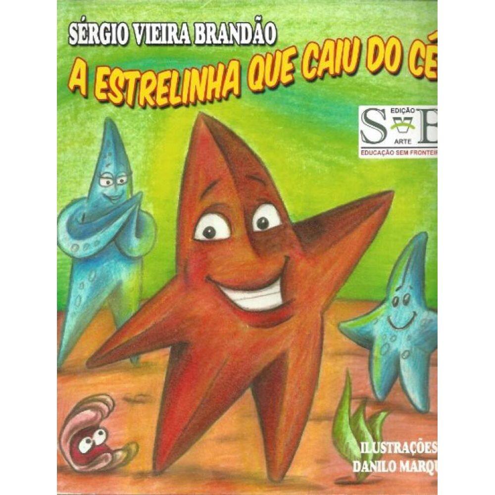Livro A Estrelinha Que Caiu Do Céu
