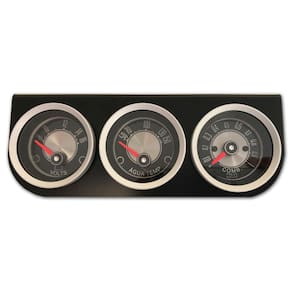 Kit 3 Manômetros Mecânico Fuel Ford Maverick