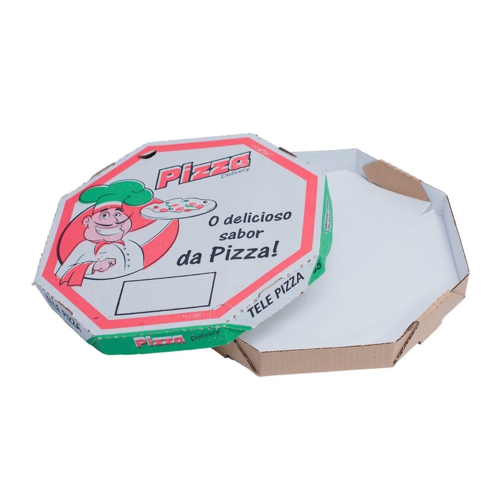 Kit C/ 03 Pct De Emb Oitav P/ Pizza N. 40 C/ 25 Un. Timbrada
