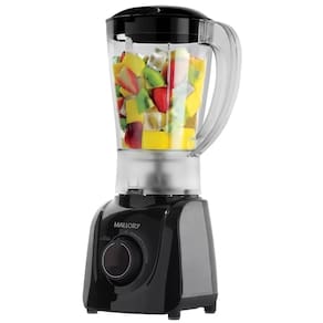 Liquidificador 520W Mallory 2.1L 2 Velocidades Laminas em Inox Preto 127V
