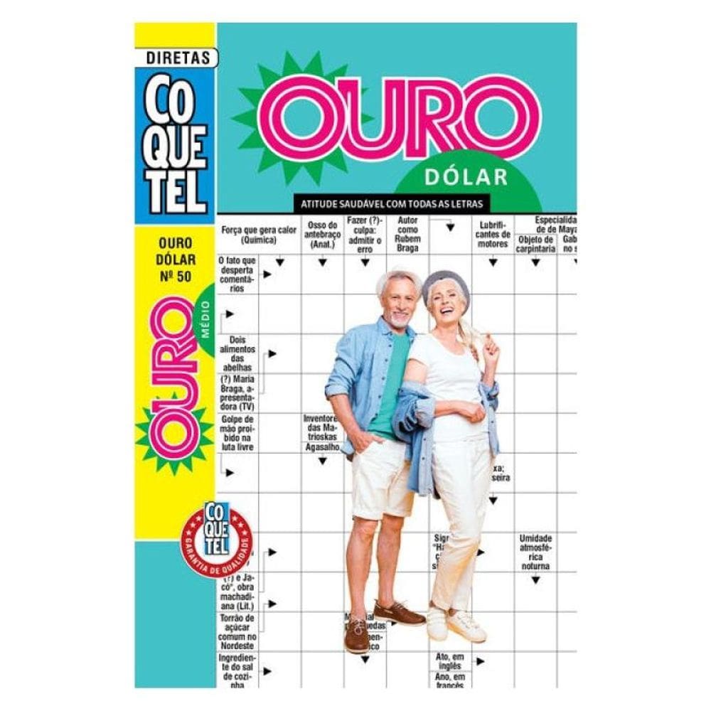 Livro Coquetel Ouro Dólar 50