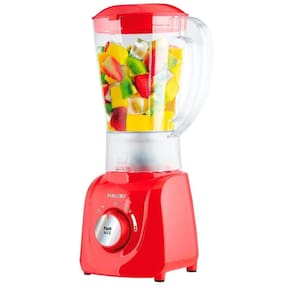 Liquidificador 520W Mallory 2.1L 2 Velocidades Laminas em Inox Vermelho 127V