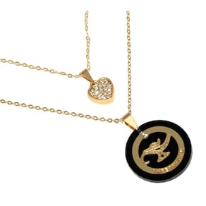 Colar Cordão Curso Profissão Enfermagem Folheado 18k