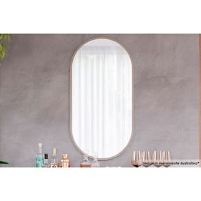 Espelho Quarto de Casal Jade Off White - Cimol